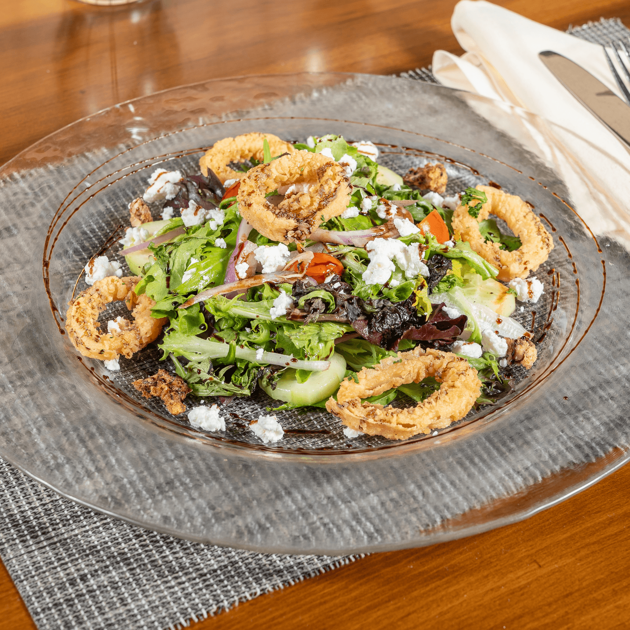 Organic Mixed Greens Salad.