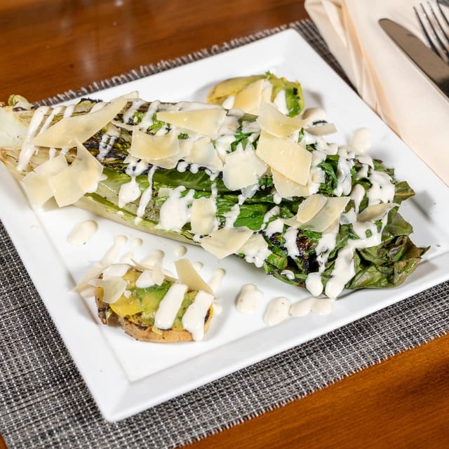 Grilled Caesar Salad.