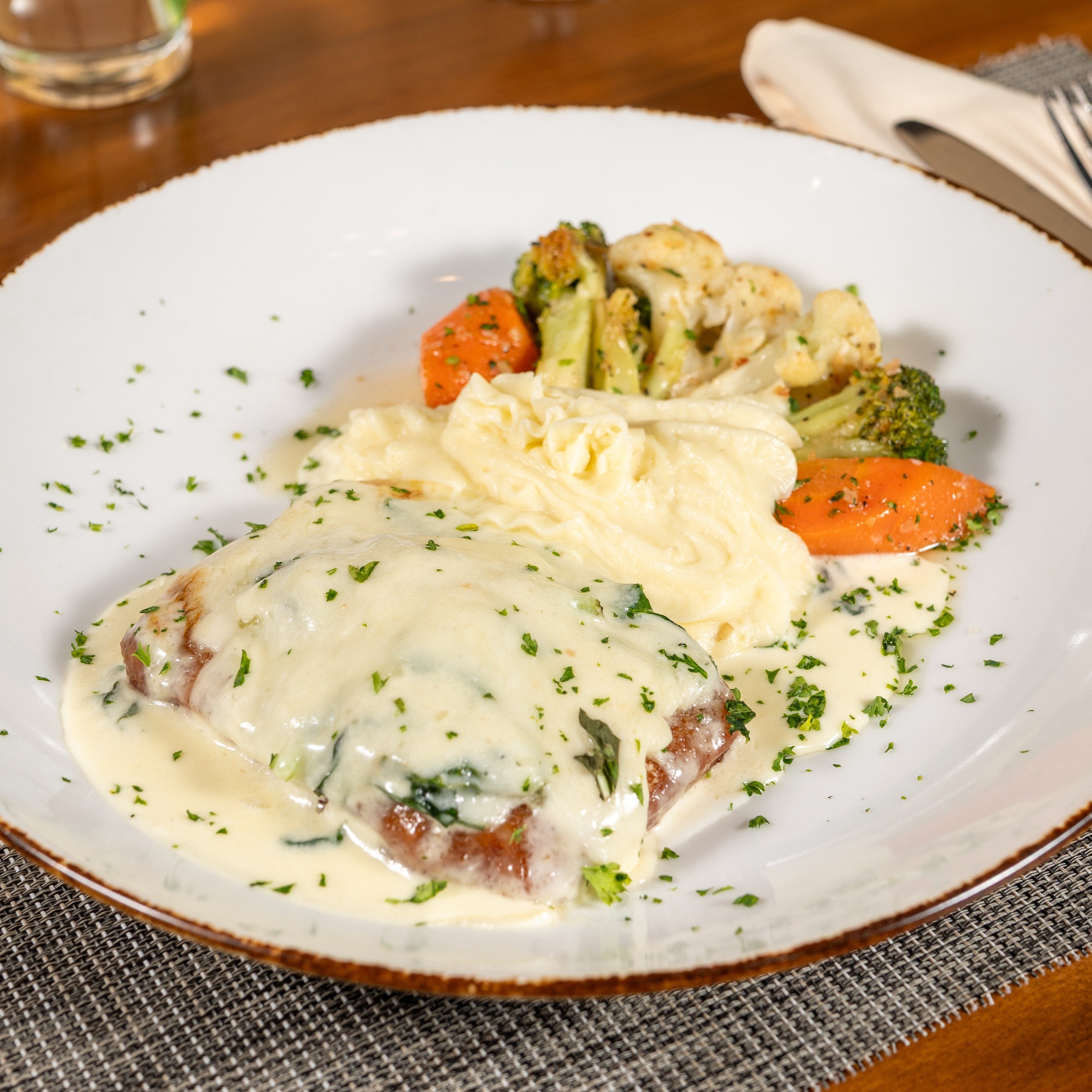 Chicken Fiorentina.
