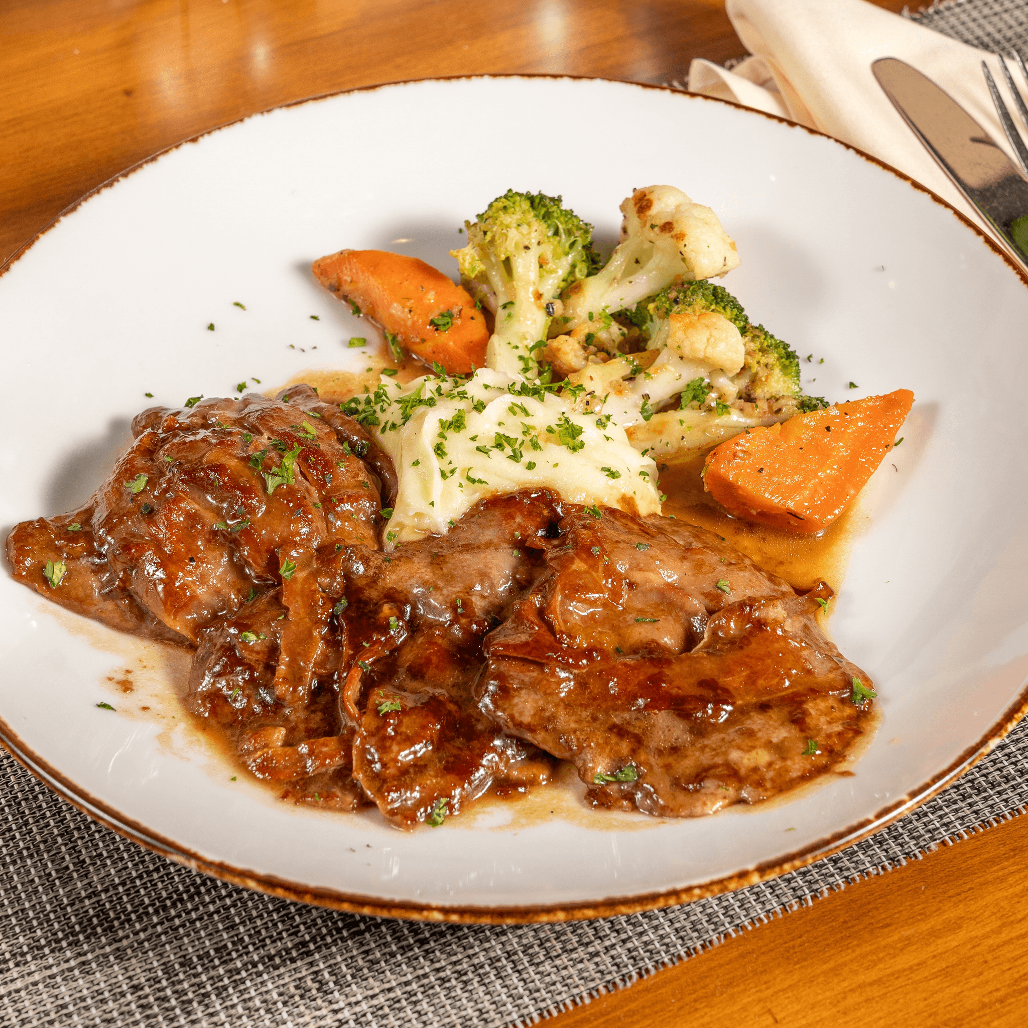 Veal Scallopini.